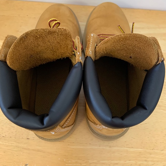 Timberland Premium 6-inch Waterproof Boots in Wheat Nubuck Size 7M - Picture 10 of 16